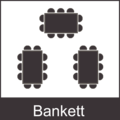 Bankett-Bestuhlung